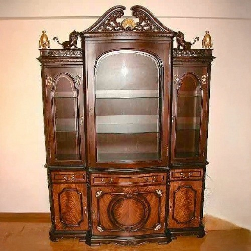 チッペンデール　ライオンキャビネット