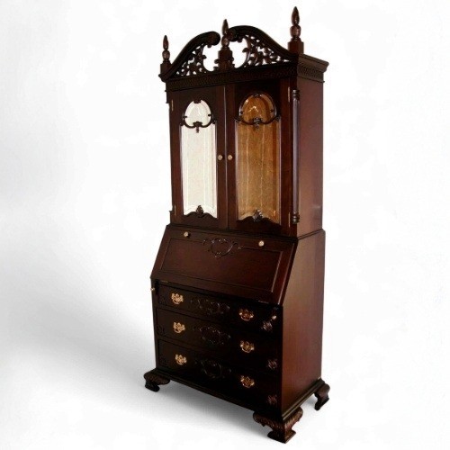 ライティングビューロー　ミラー扉