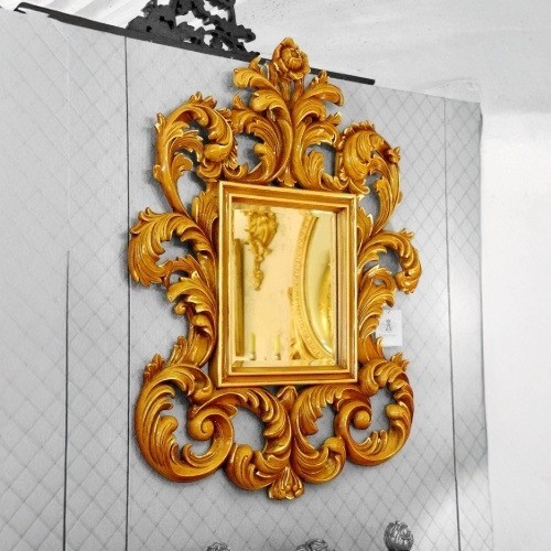 アカンサス　スクエアミラー