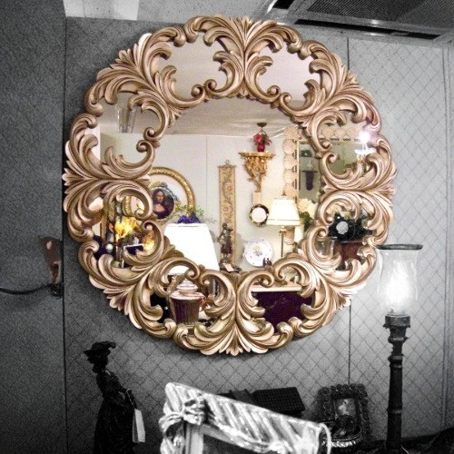 アカンサス　スクエアミラー