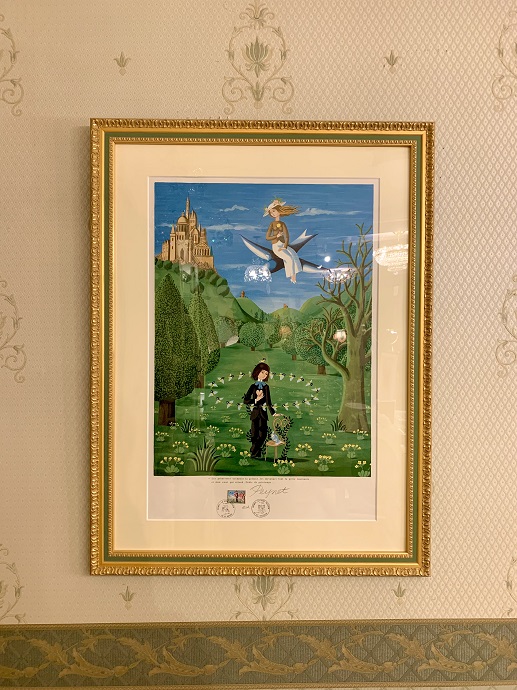 【真作】絵画　レイモンン・ガランチェ　油彩　風景画　人気作家　名品　N102額寸法約84×73